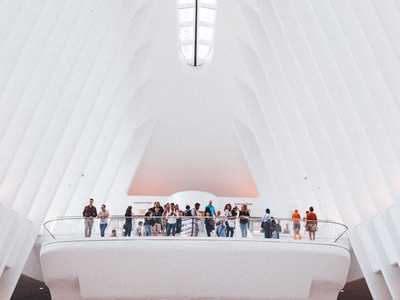 The "Oculus" at World Trade Center station in New York City